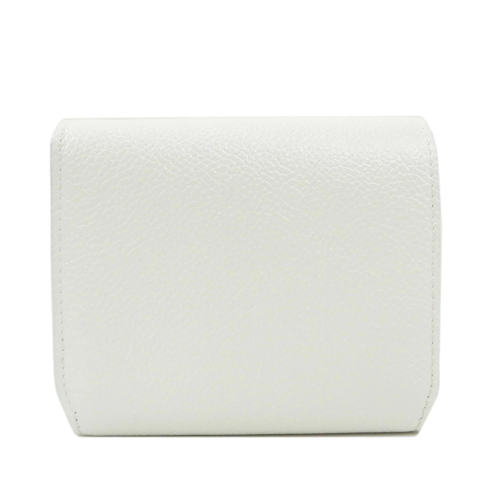 Balenciaga Wallet fold fold Tri Bi Leather Wallet Black